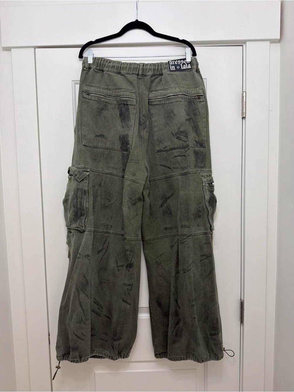 Dressed in LALA You Don’t Own Me Ultra Wide Leg Pants - Picture 3 of 3